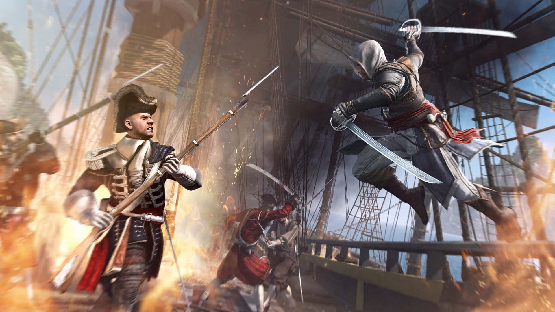 刺客信条4 黑旗 Assassin's Creed4 Black Flag 全DLC中文版封面